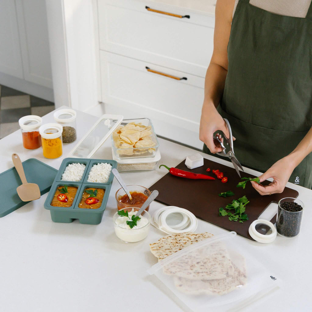 Belongil Glass Spice Jars Multibuy
