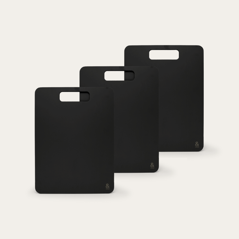 Wood Fibre Chopping Board Multibuy | Liquorice