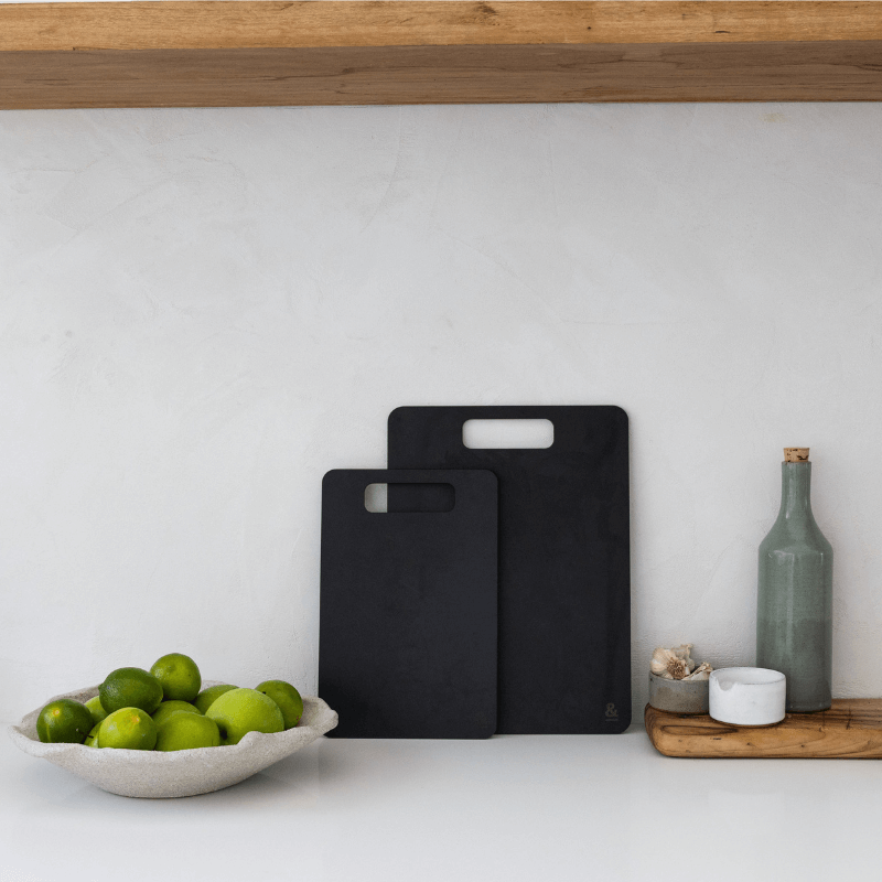 Wood Fibre Chopping Board Multibuy | Liquorice