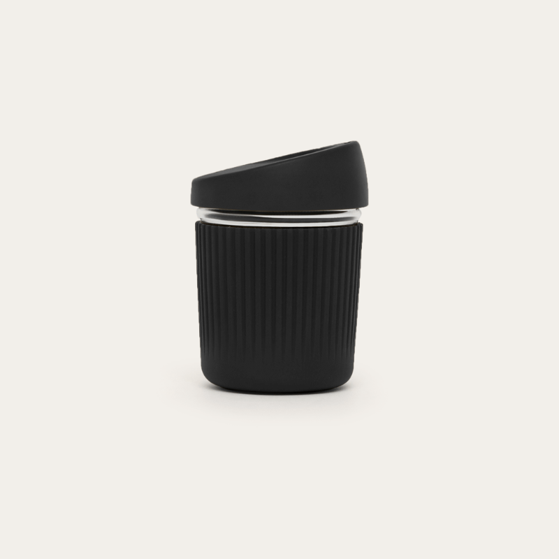 Reusable Glass Coffee Cup | 8oz