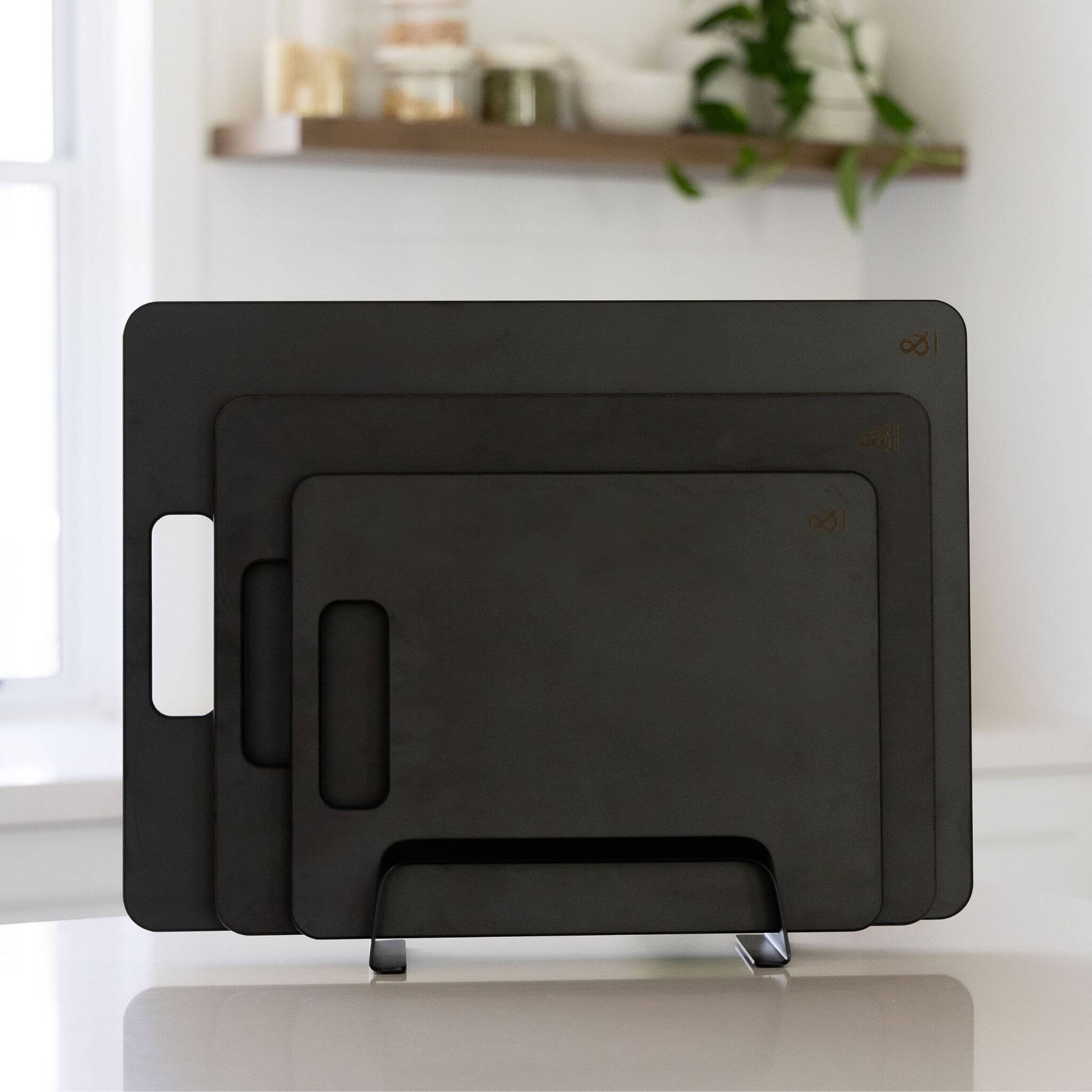 Wood Fibre Chopping Board Multibuy | Liquorice