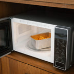 Rectangle Stainless Steel and Glass Containers | 2pk
