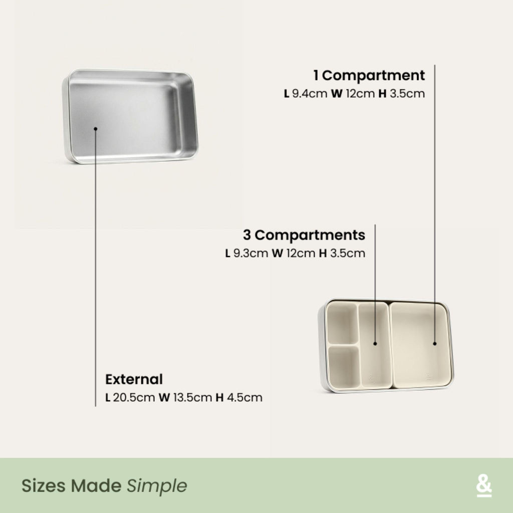 Stainless Steel Snack Bundle