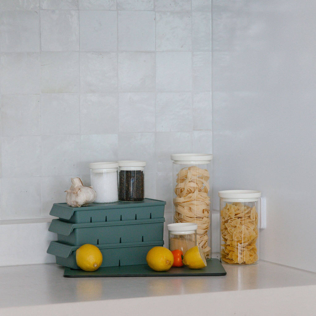 Belongil Glass Spice Jars Multibuy