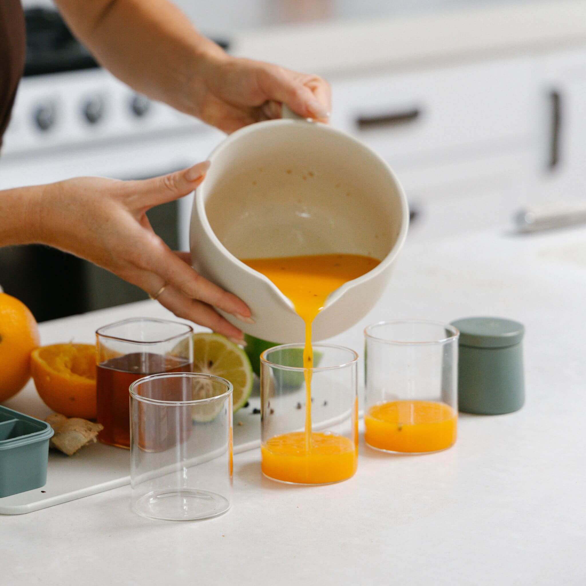 Belongil Glass Spice Jars Multibuy